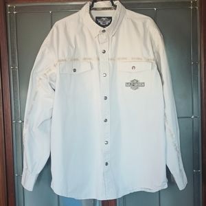 Harley Davidson long sleeve Oxford 2XL